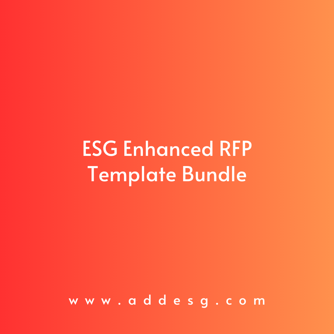 ESG Enhanced RFP Bundle