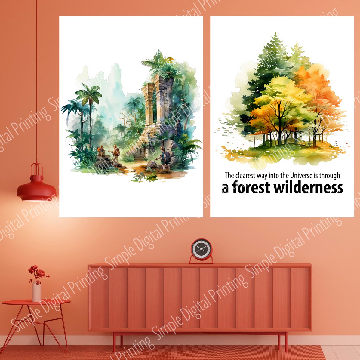 tree, trees, nature, forest, quote, earth, save our planet, earth day, typography, digital download, digital poster, room decor