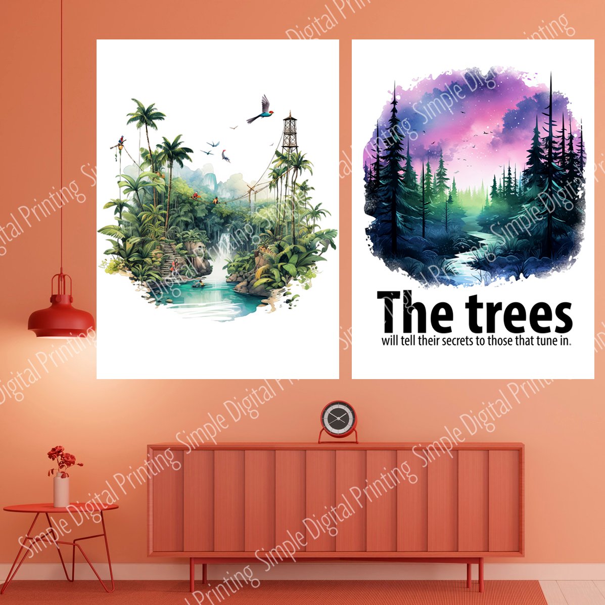 tree, trees, nature, forest, quote, earth, save our planet, earth day, typography, digital download, digital poster, room decor