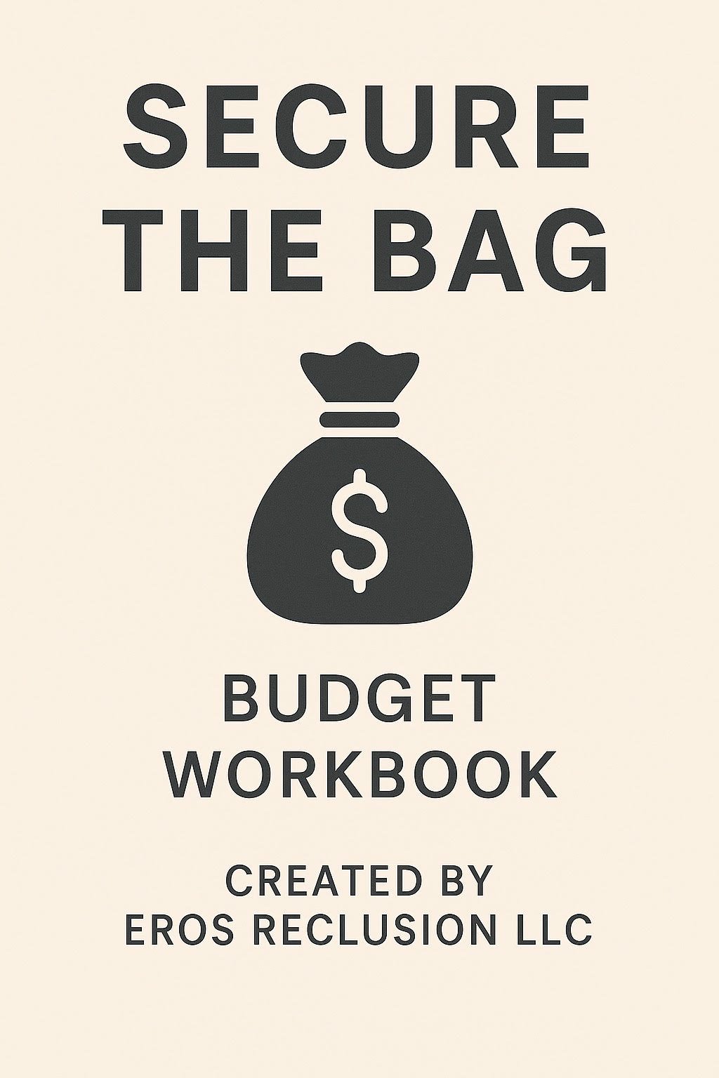 Secure The Bag complete budget planner to organize income, expenses, and savings goals for better financial control and growth.