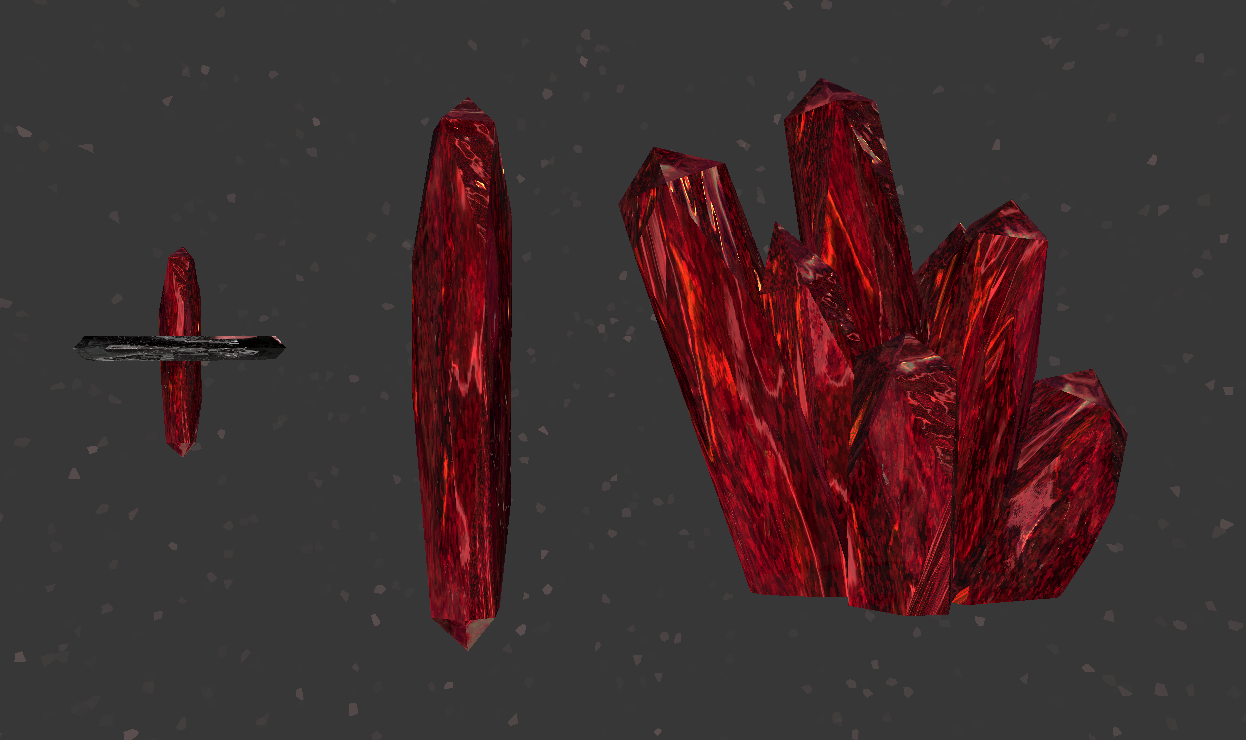 Low-Poly Crystals (Personal and Commercial)
