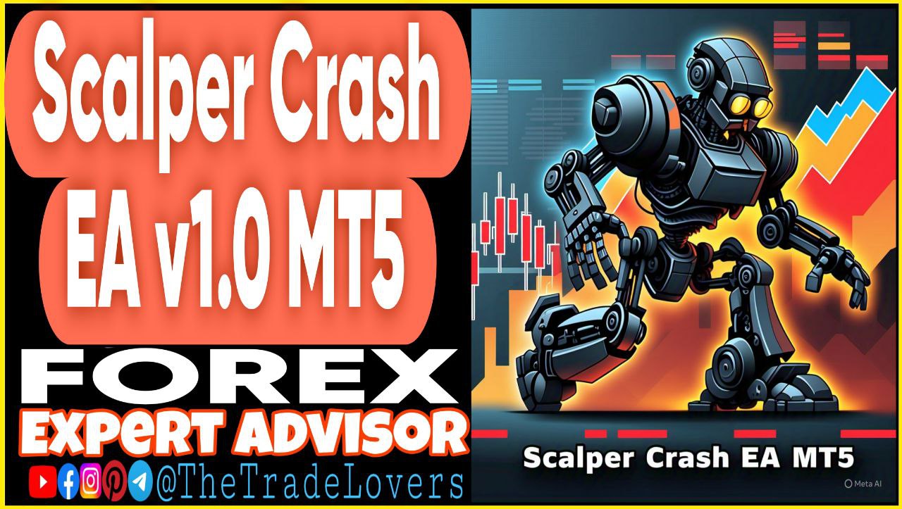 Scalper Crash EA v1.0 MT5 (Works on Build 4873 ) | Forex Robot | MT5 Expert Advisor