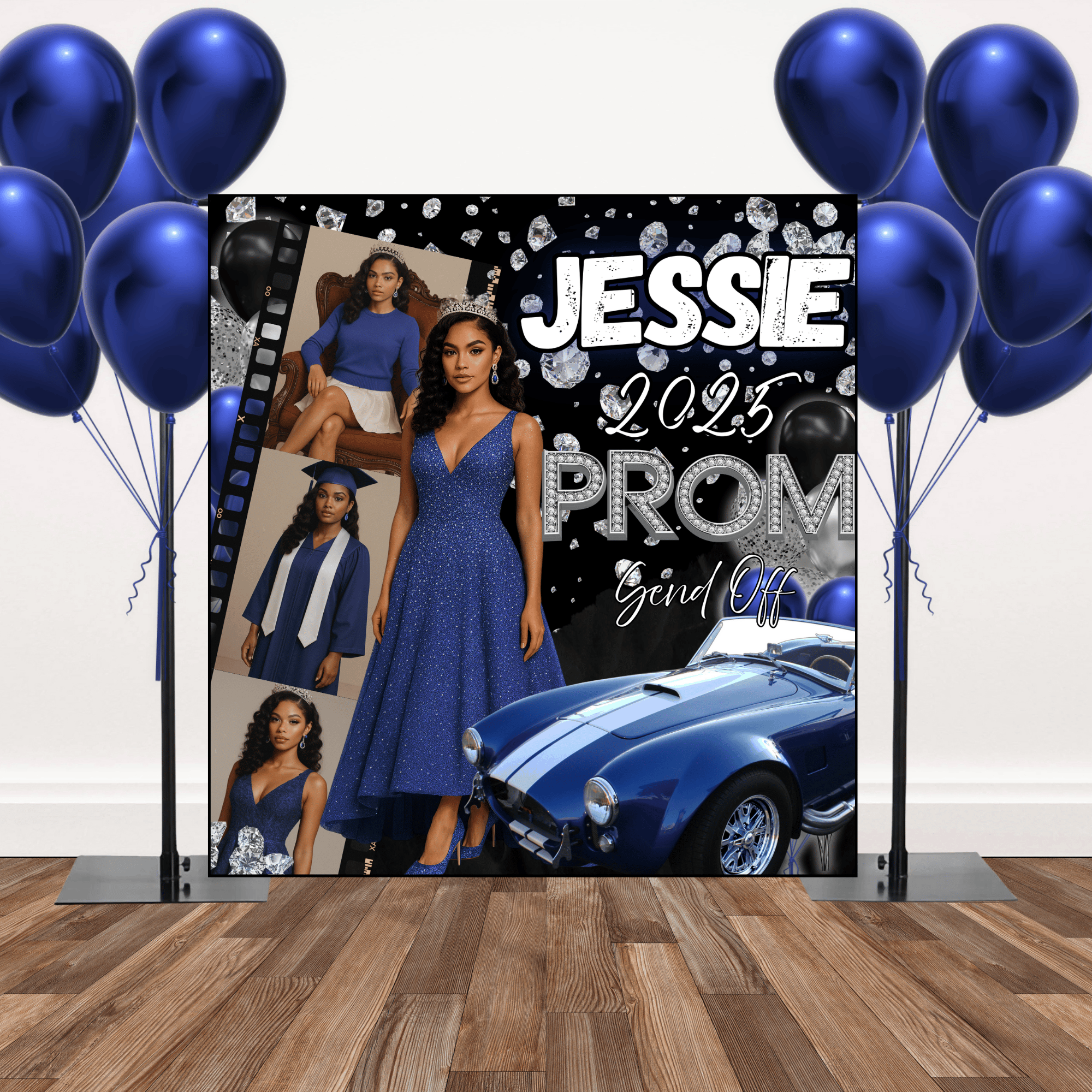 Send Off Program Banner Prom send off banner template