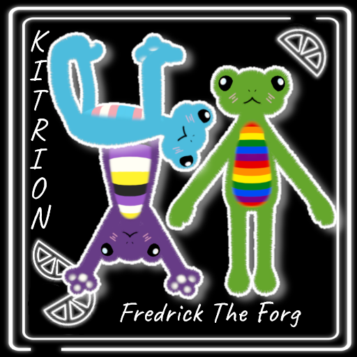 Fredrick the Forg - Fuzzy Frog Plushie