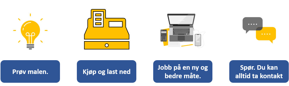 Kom i gang med Excel maler