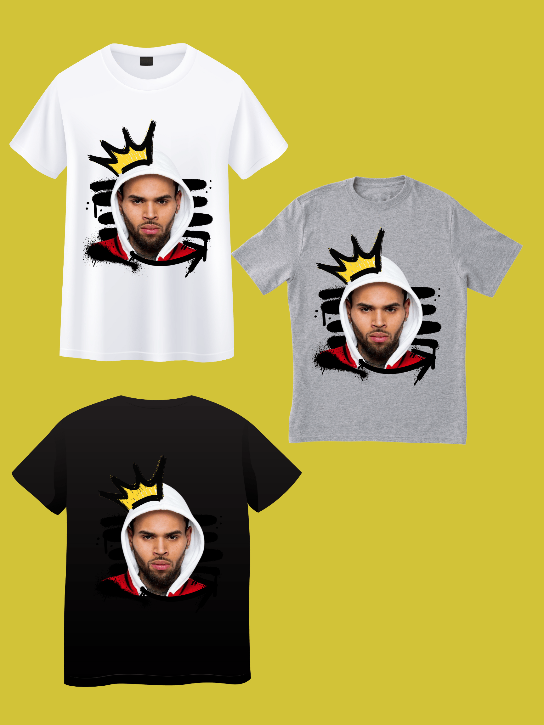 CHRIS BROWN DTF T-SHIRT - Payhip