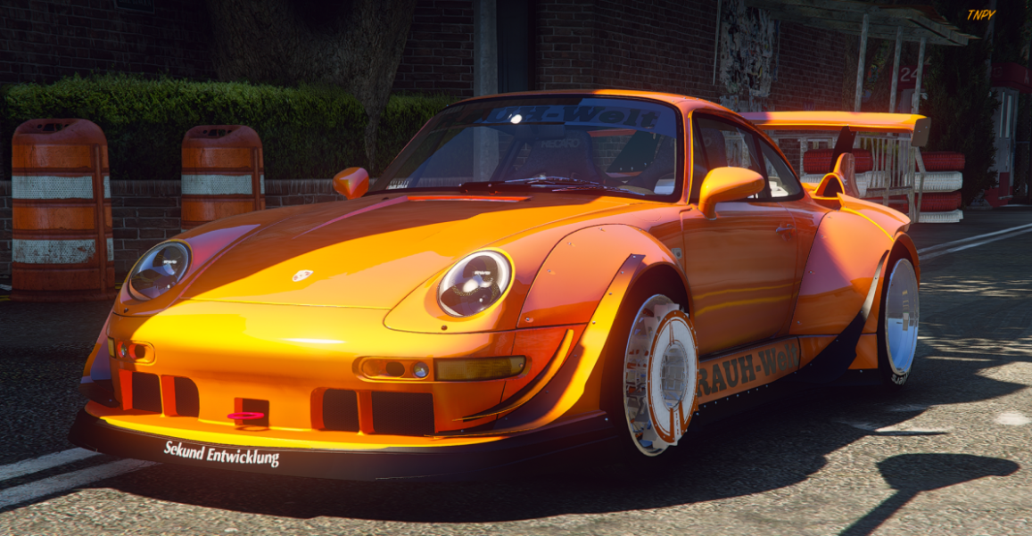1995 Porsche 911 Turbo with RWB Body Kit Pack RWB Rims Pack | D3D - Payhip