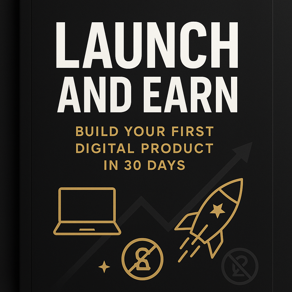 Launch & Earn - Build Your First Digital Income Stream in 30 Days - Payhip