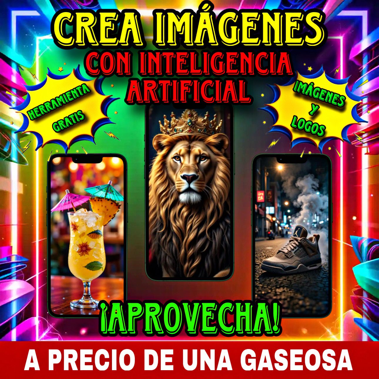 CREA IMÁGENES CON INTELIGENCIA ARTIFICIAL - 100% GRATIS! ⭐️⭐️⭐️⭐️⭐️ ...