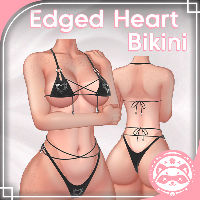 Edged Heart Bikini