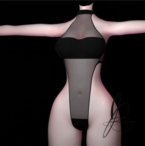 mesh bodysuit (FREE)
