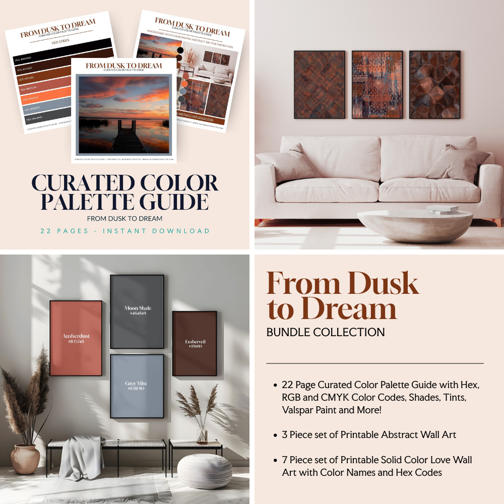 the from dusk to dream bundle collection by causeways palette