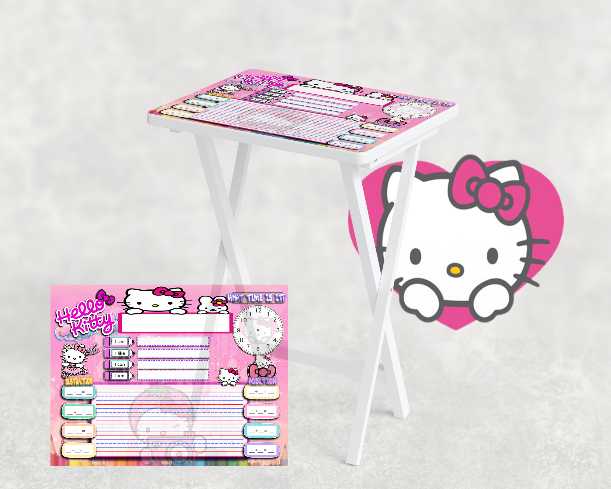 LEARNING TRAY: HelloKittyGrade School Age - Payhip