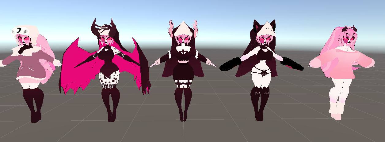 Sarvente! | FNF VRChat Avatar Bundle