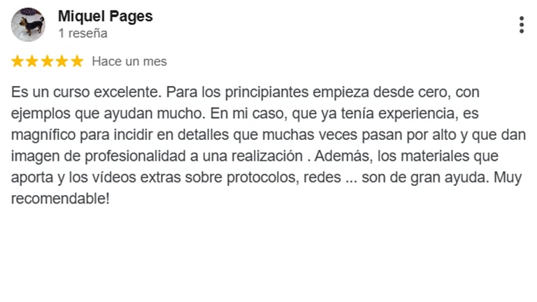 Reseña Curso Ginés Romero vMix