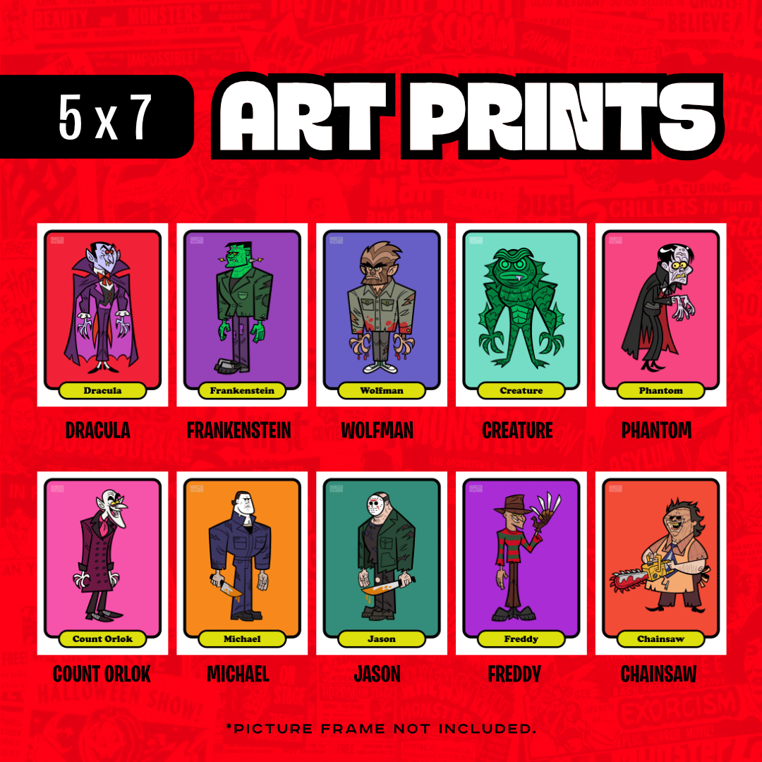 Art Prints Options List