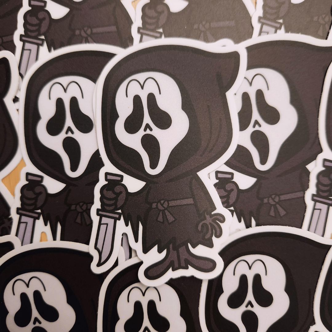 Lil Ghosty Sticker Photo