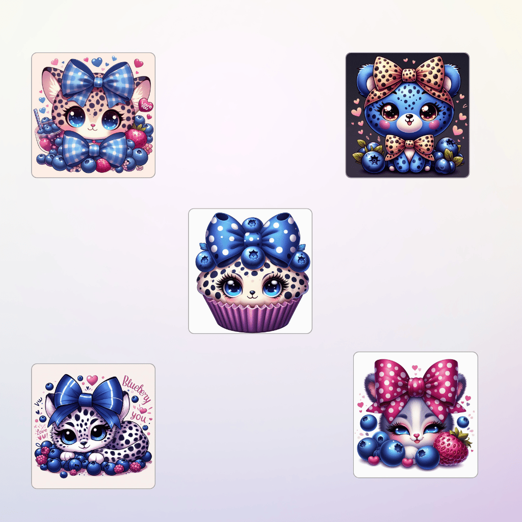 blueberry bow clipart  cute blueberry illustrations  girly fruit clipart  printable blueberry art  blueberry ribbon poster design  kawaii blueberry PNG  blueberry nursery wall art  blueberry t-shirt design  blueberry phone case design  pastel blueberry cl