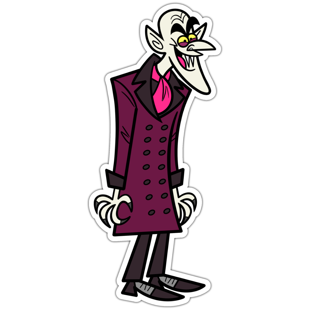 Count Orlok Sticker (4 inch height)