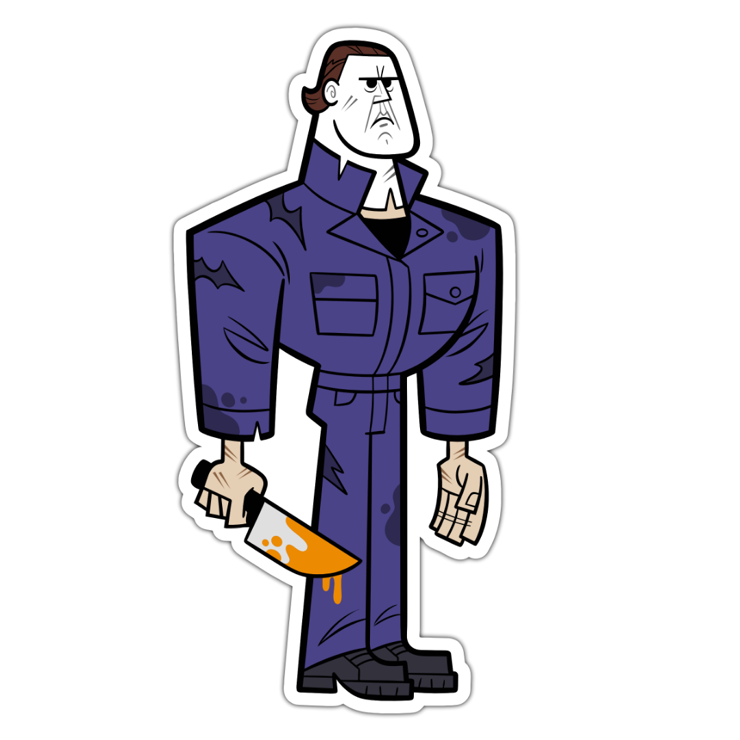 Michael Sticker (4 inch height)