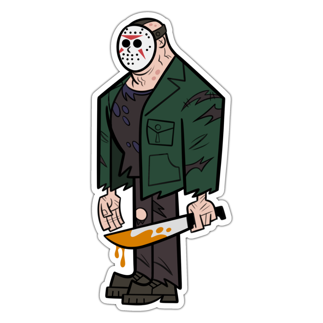 Jason  Sticker (4 inch height)