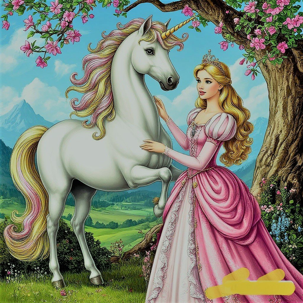 Единорог и принцесса