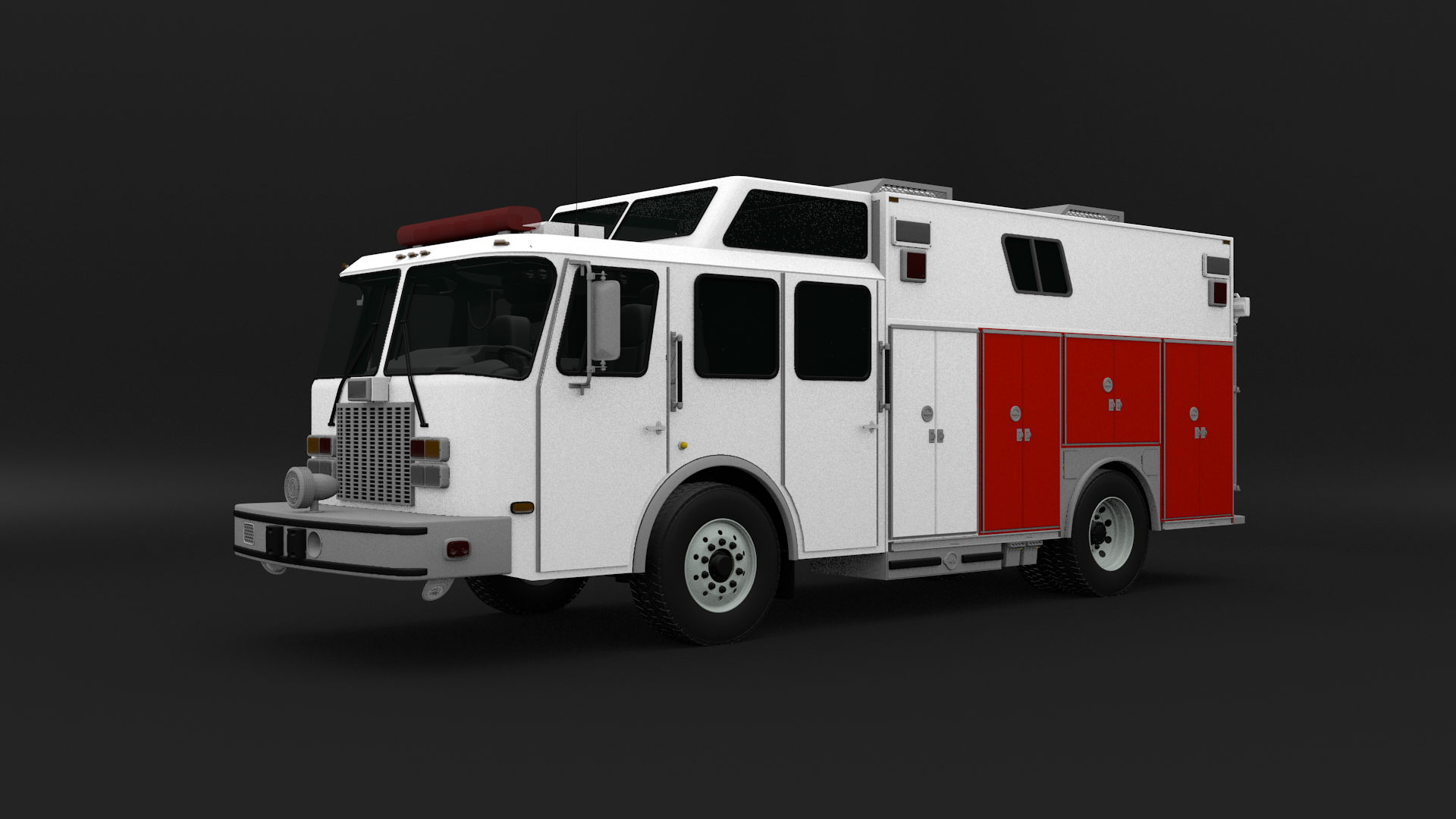 DCFD 1993 E-one Rescue Squad 1