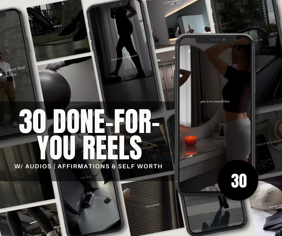 30 Done-For-You (DFY) Reels
