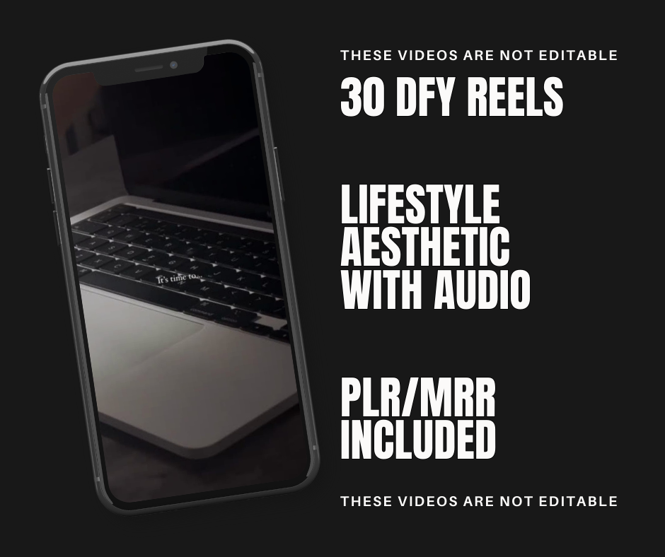 30 Done-For-You (DFY) Reels