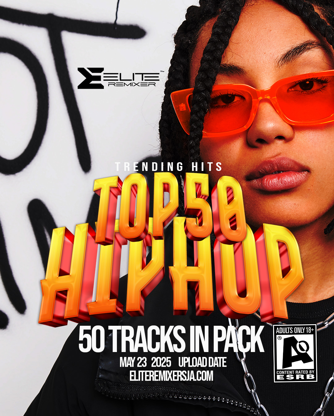 🔥 Top 50 Hip Hop Trending Hits – May 23, 2025 Edition 🔥