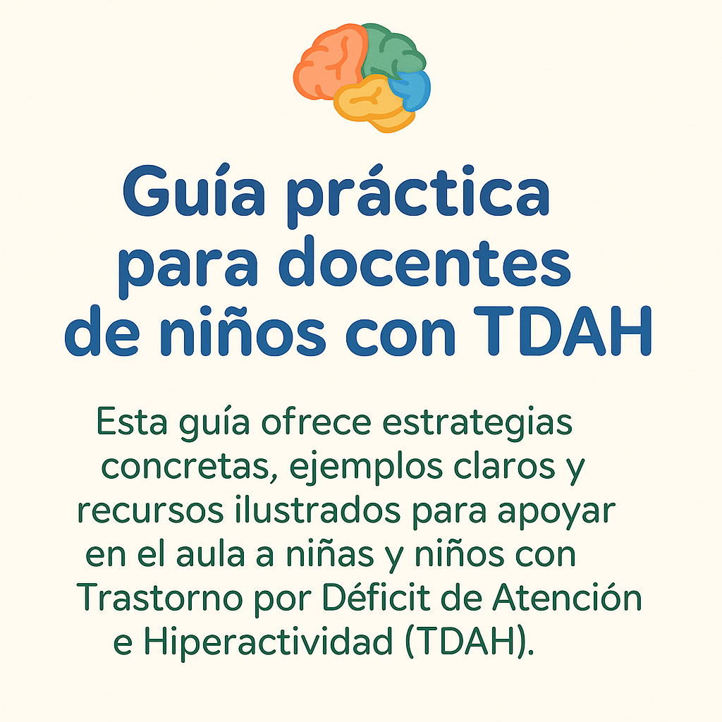 Esta guía fue elaborada en el marco del programa PAIHYD para brindar a docentes estrategias accesibles, ejemplos aplicados y recursos visuales que les permiten apoyar con empatía e inclusión a estudiantes con Trastorno por Déficit de Atención e Hiperactividad (TDAH).