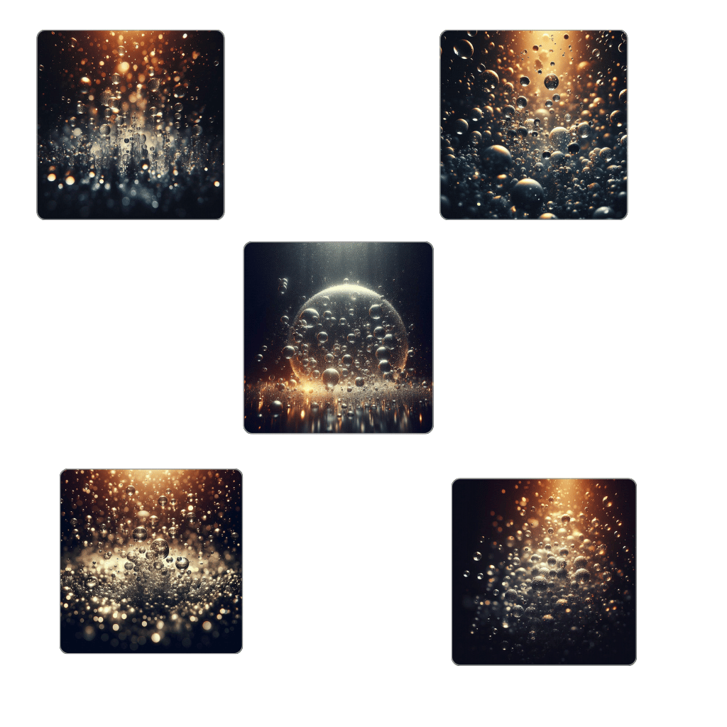 Water Droplets Black Background Water Illuminated Droplets Water Drop Photography Abstract Water Art Light and Water Drops in Darkness Modern Poster Water Minimalist Water Image Water Texture Light Reflection Drops Macro Water Photo Water Droplet Wallpape