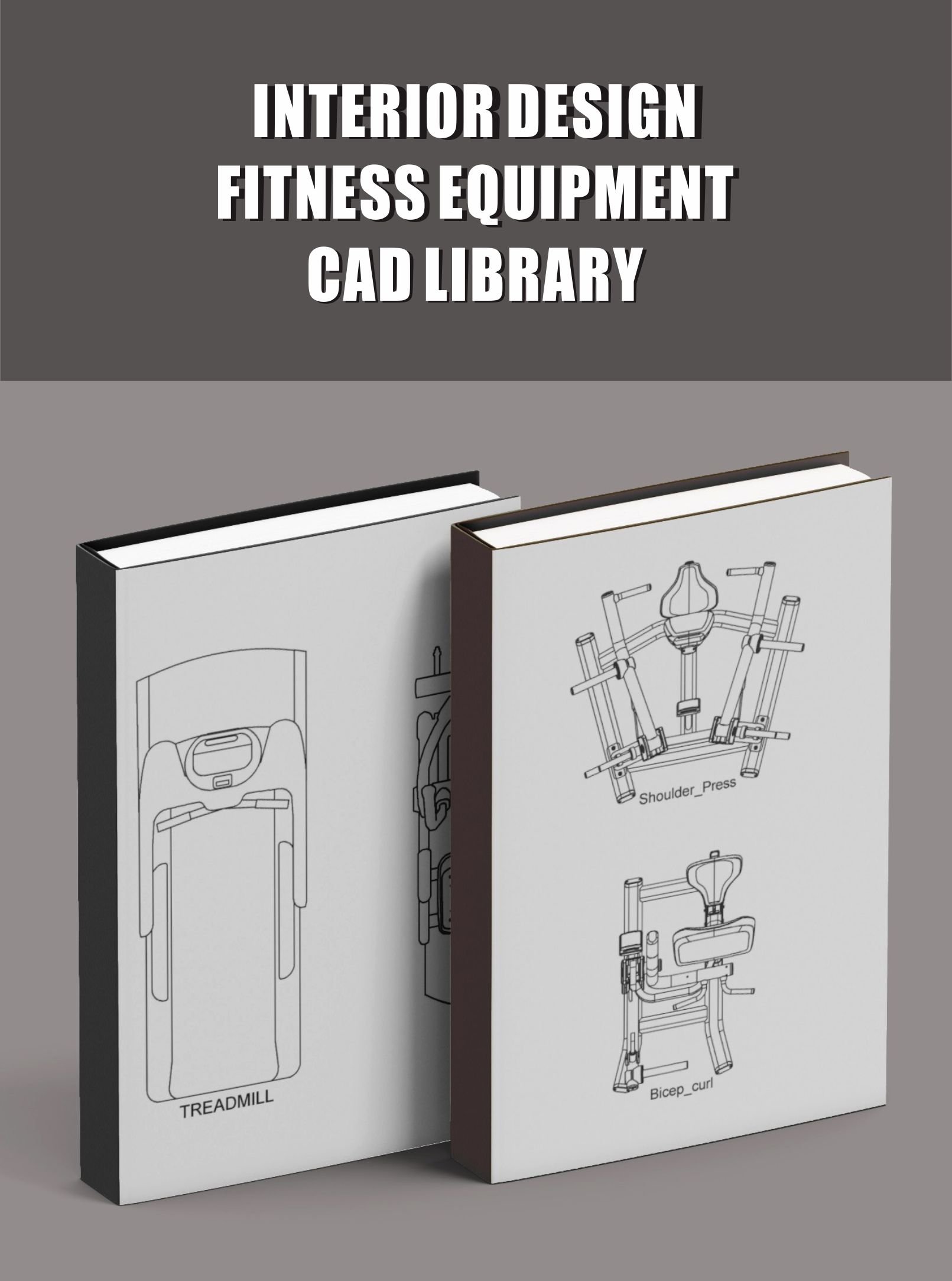 INTERIOR DESIGN FITNESS EQUIPMENT CAD LIBRARY - Payhip