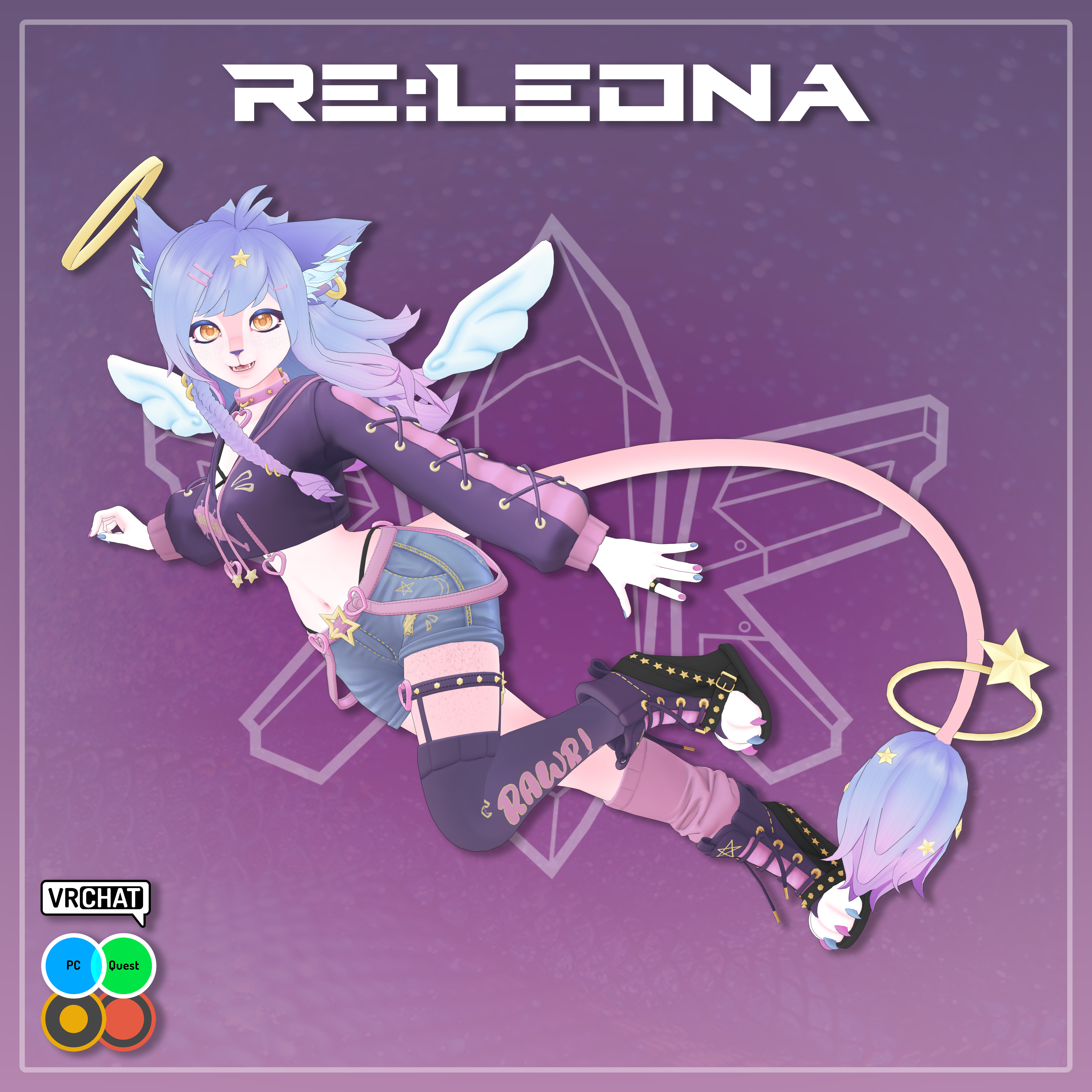 RE:Leona [VRChat, PC Quest Avatar]