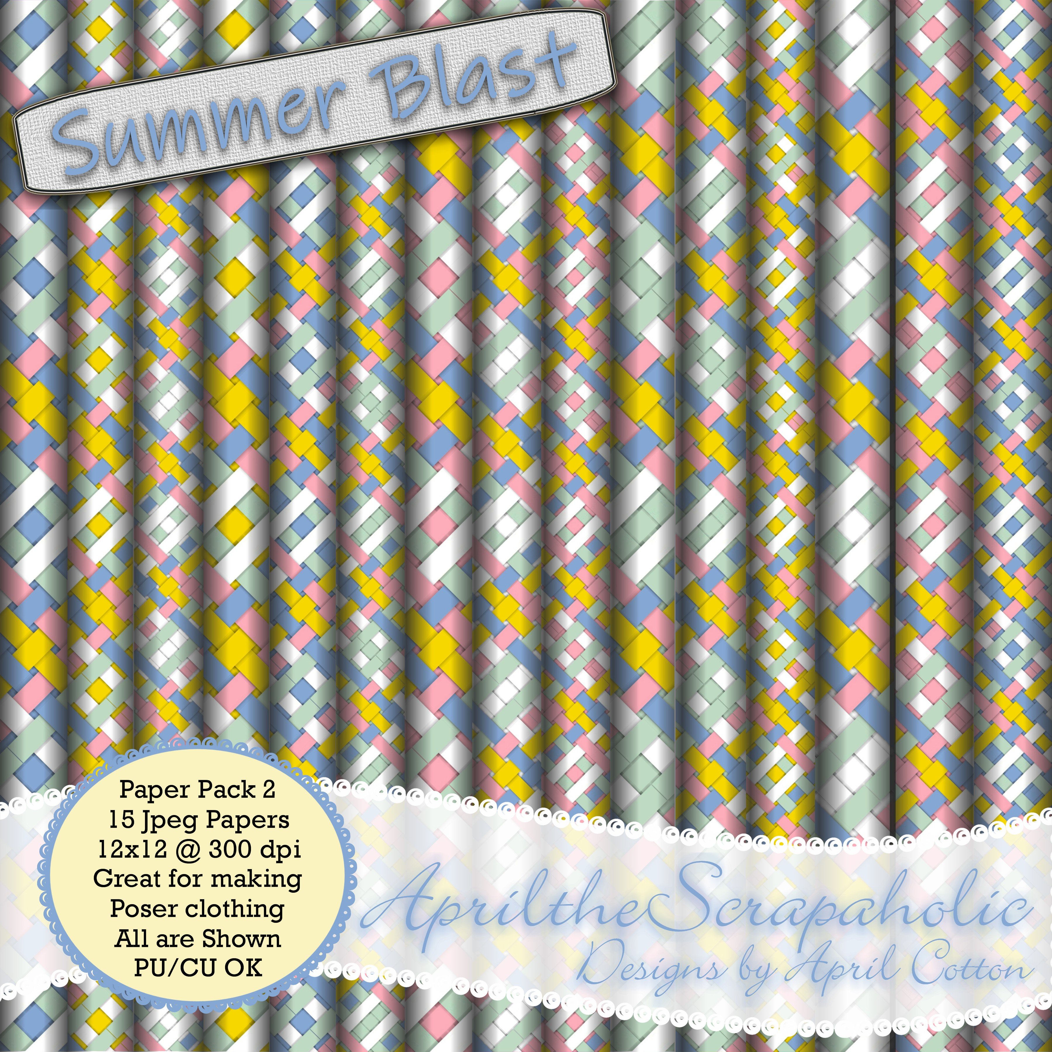 Summer Blast - Paper Pack 2 - Payhip