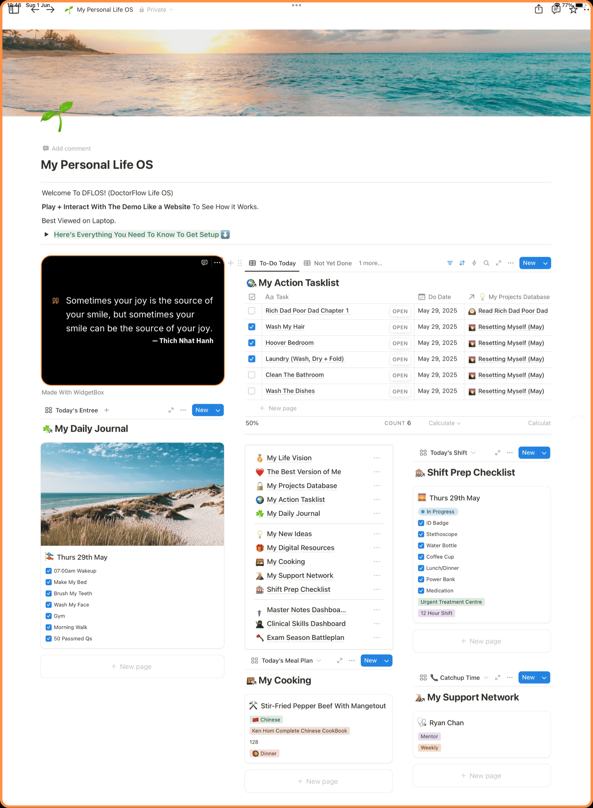 DoctorFlow Life OS - Payhip