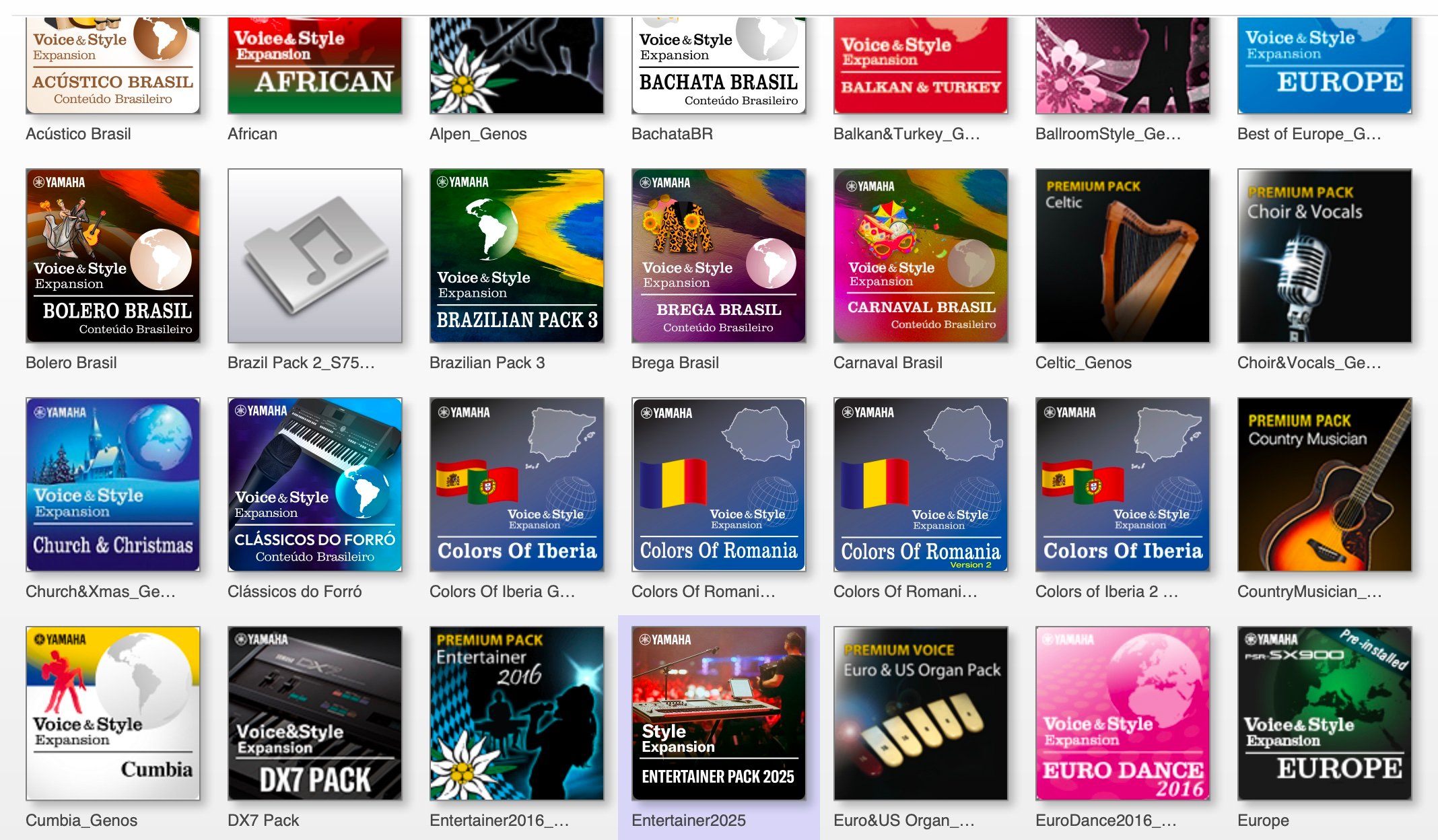 980 Styles from Expansion Packs - Payhip