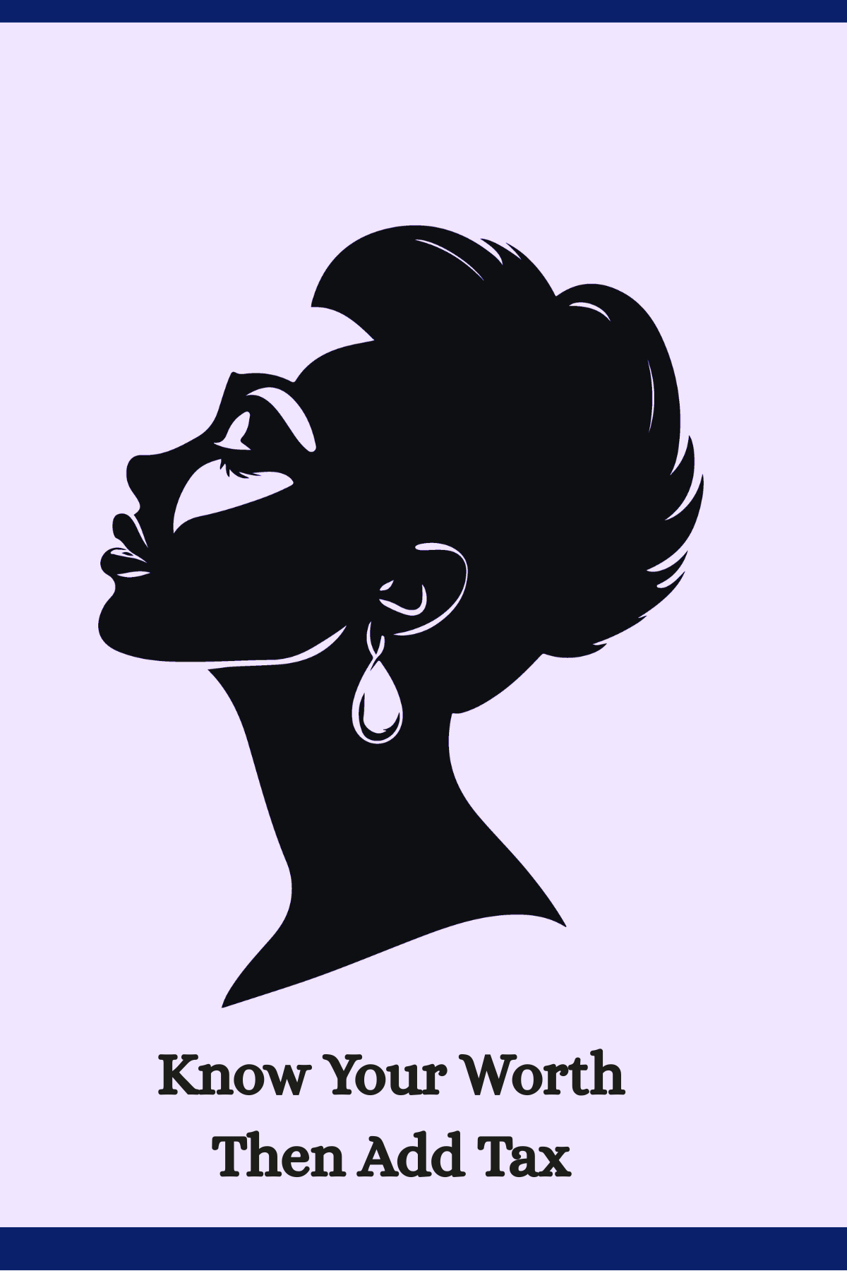 woman with earring profile