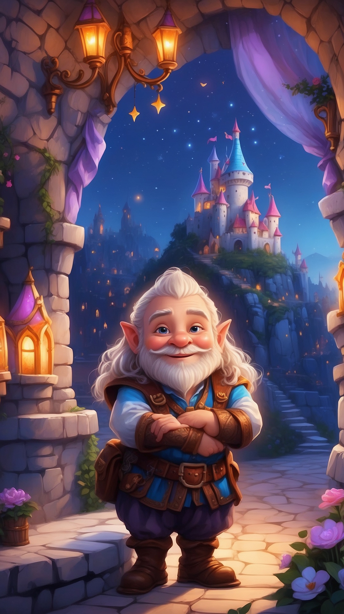 Happy Dwarf in a fairytale castle - Azaleea Musical Profile image