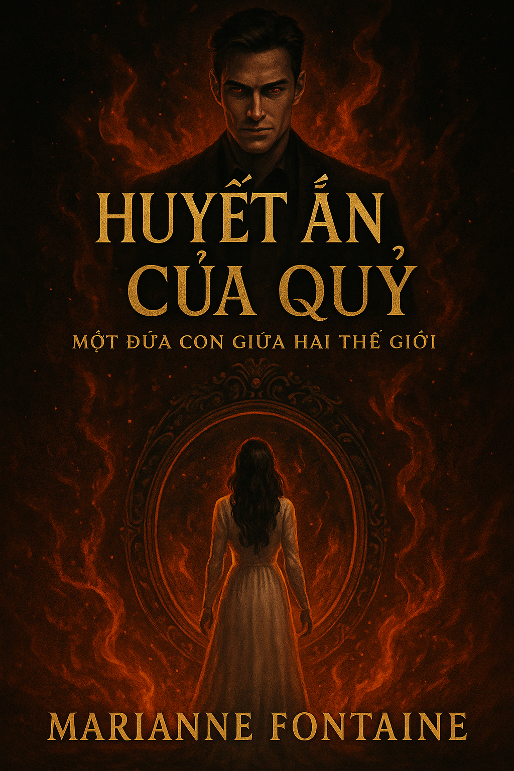 Huyết Ấn Của Quỷ Một Đứa Con Giữa Hai Thế Giới  Tiểu thuyết kỳ ảo đen tối, huyền bí, tâm linh hiện