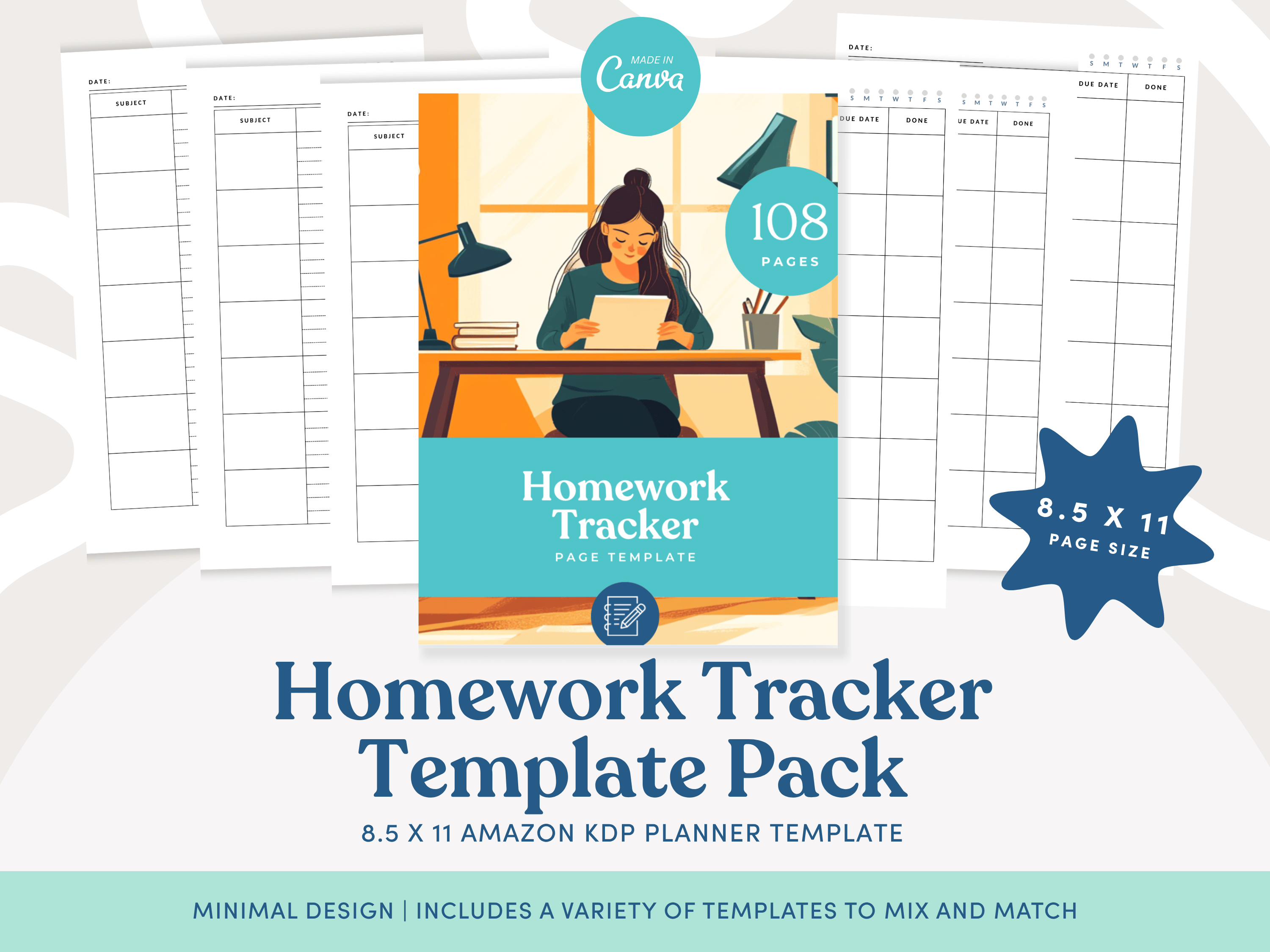 Homework Tracker Template