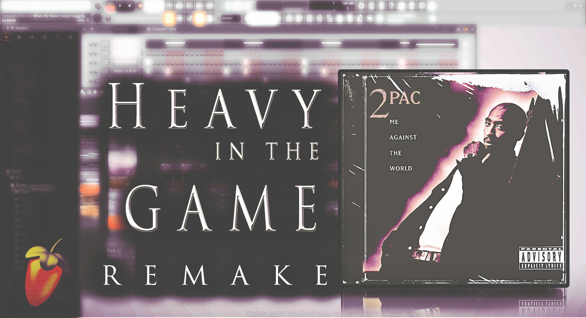 Heavy in The Game - 2Pac [FL Studio FLP/Stems] - Payhip