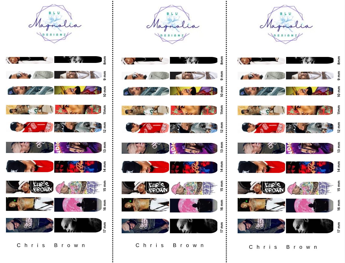 Chris Brown Nail Designz - Payhip
