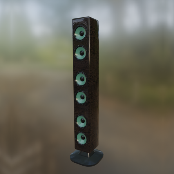 3D Tower speaker box Vrchat