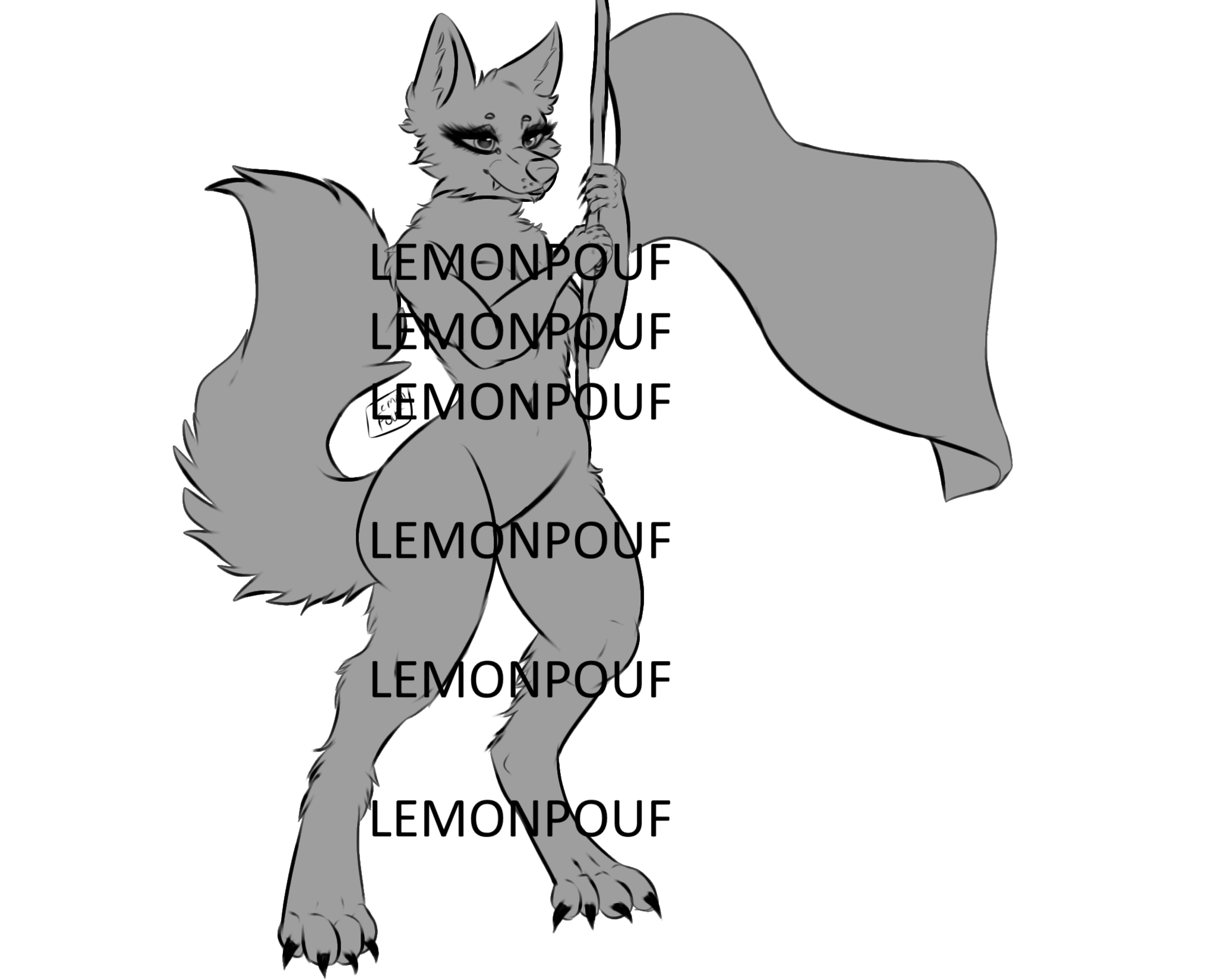 Pride Wolf Base - Payhip