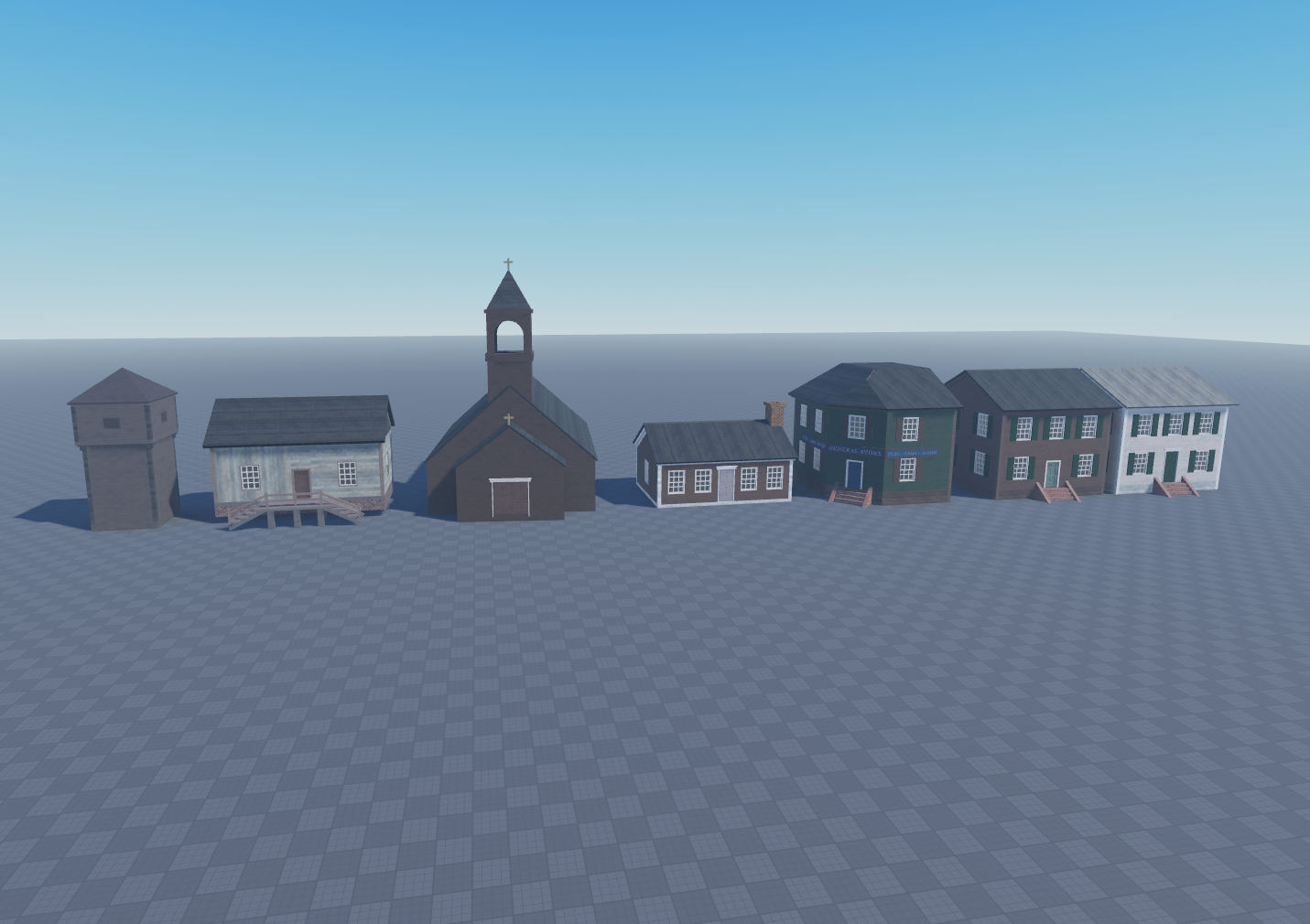 1800s Frontier Buildings - Payhip
