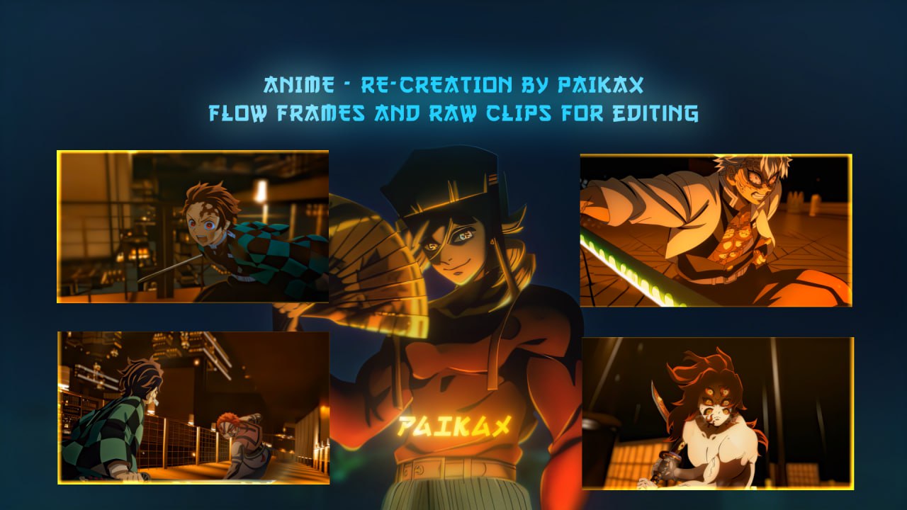 Anime re-creation battles in infinity castle flowframes scenes - Payhip