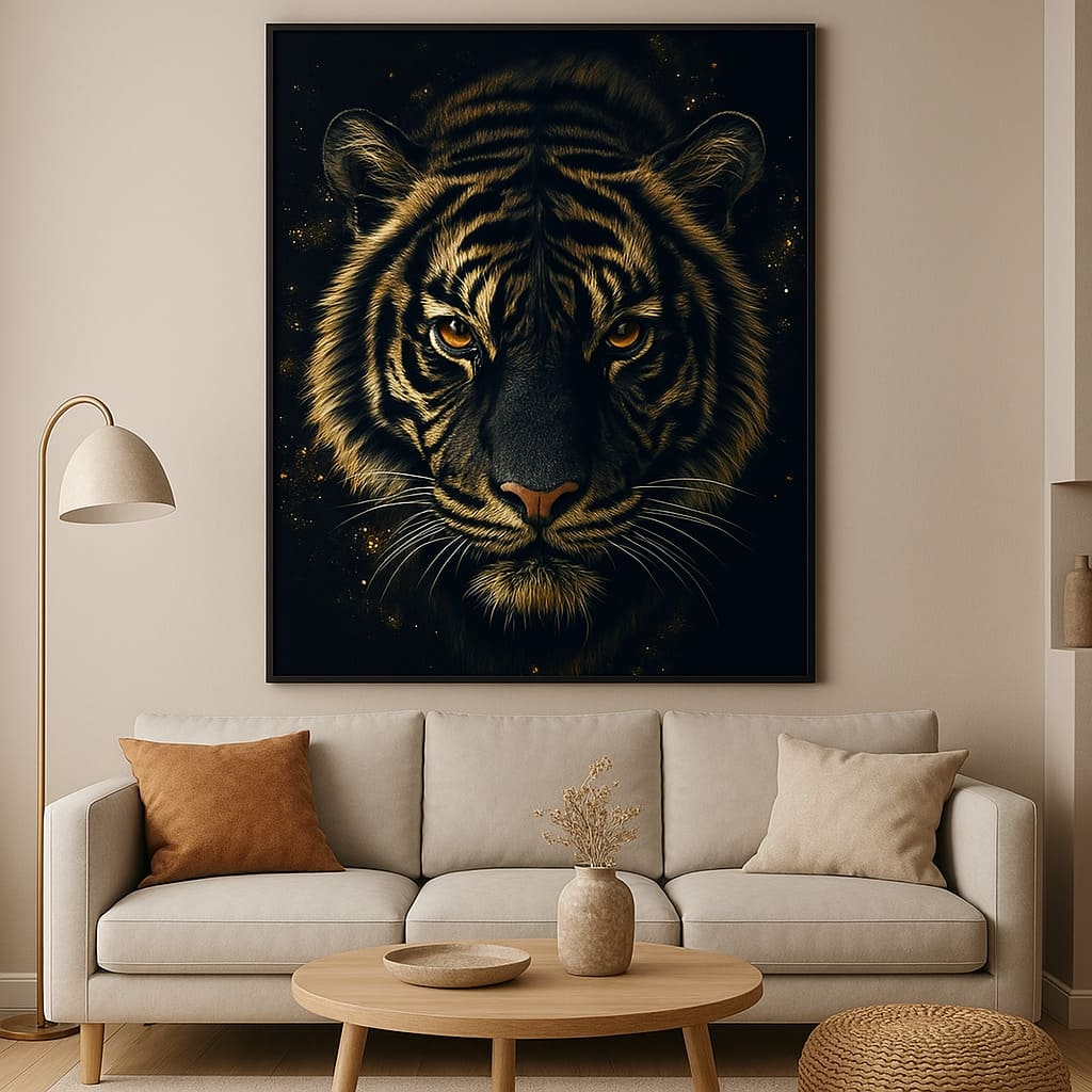 The Tiger’s Gaze: Livingroom
