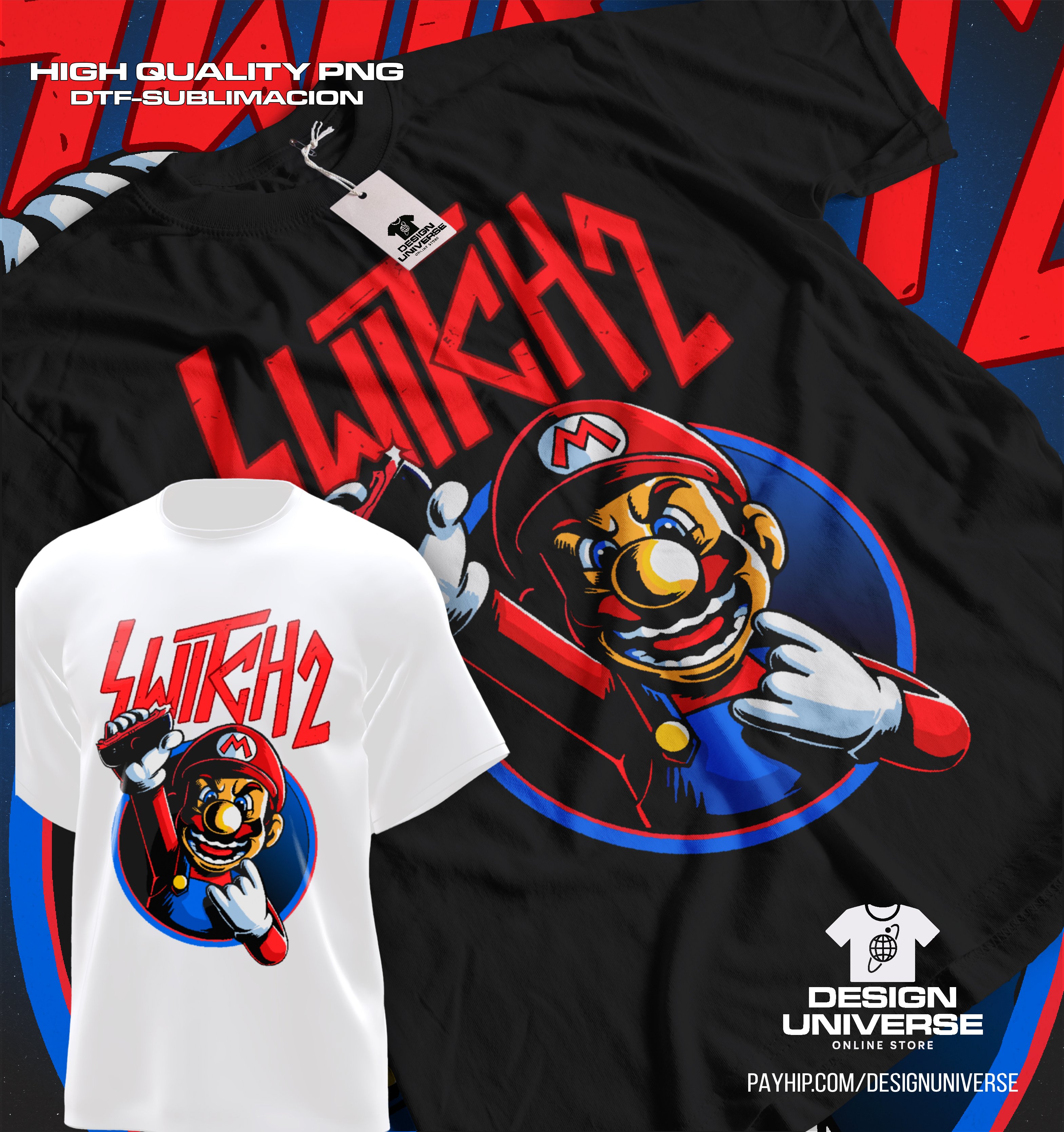 DTF DESIGN SWITCH 2 - Payhip