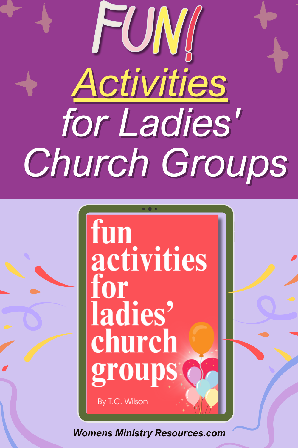 activities for ladies' church groups